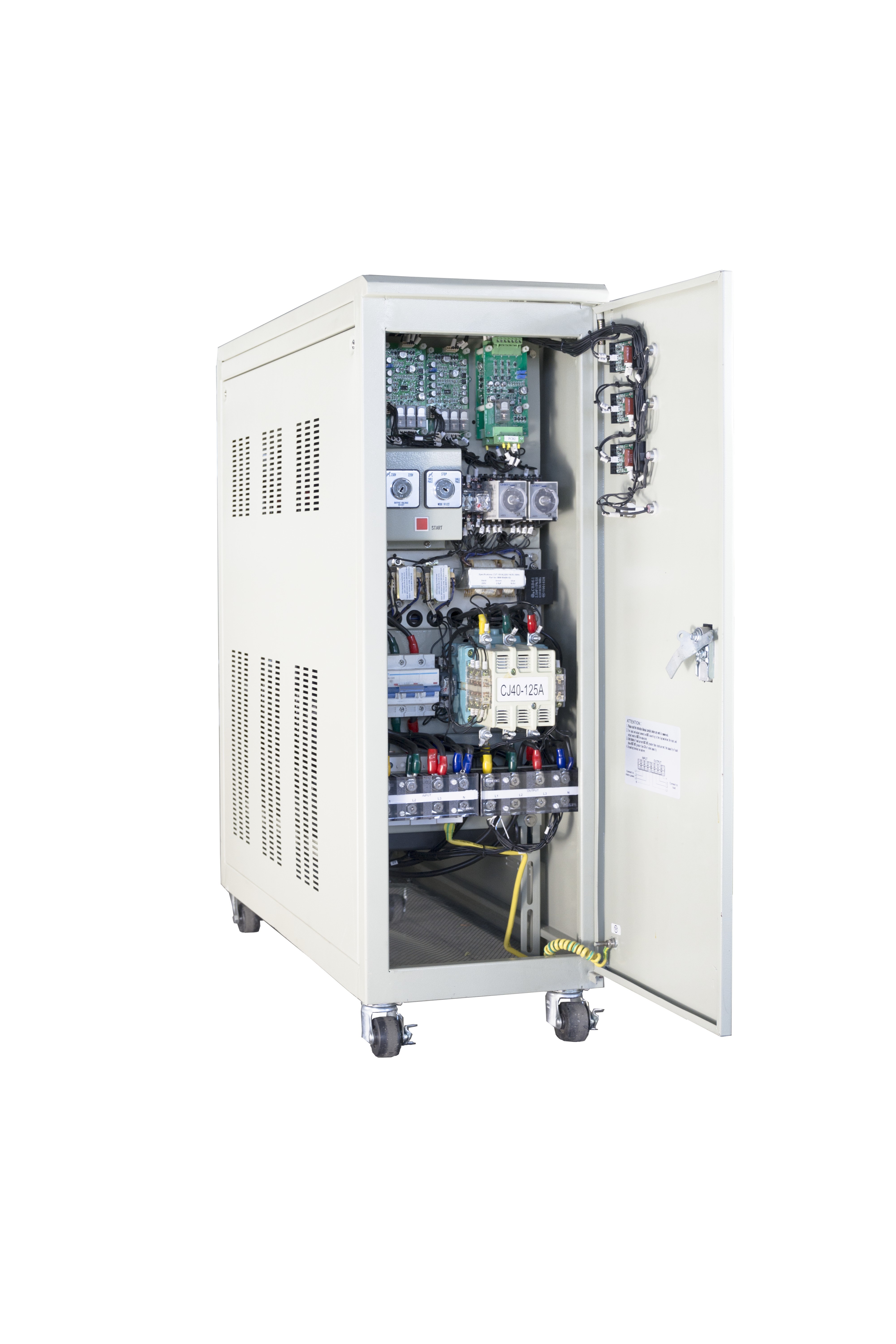 Buy cheap 3 Phase Digital Servo Controlled Voltage Stabilizer , Compensated Automatic Voltage Stabilizer product
