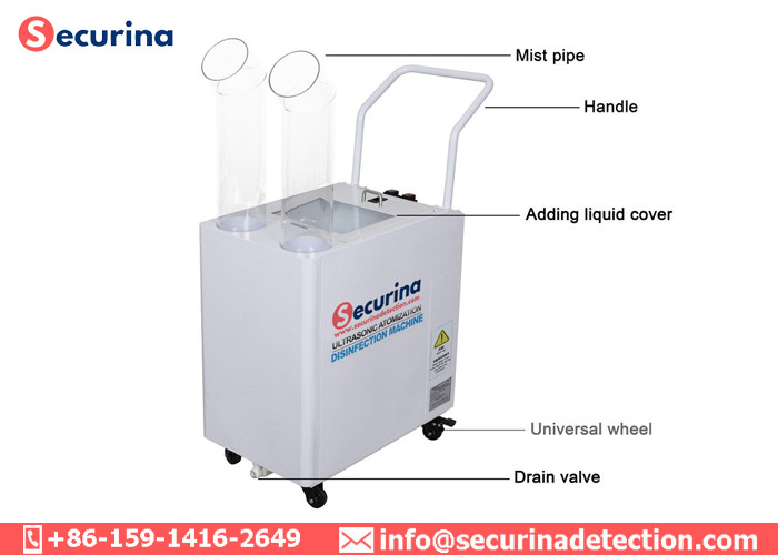 Buy cheap 10L Capacity Mobile Ultrasonic Atomization Sterilization Sanitization Machine product