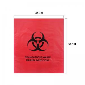 Buy cheap Large Plastic Autoclave Biohazard Garbage Bag Gravure Printing product