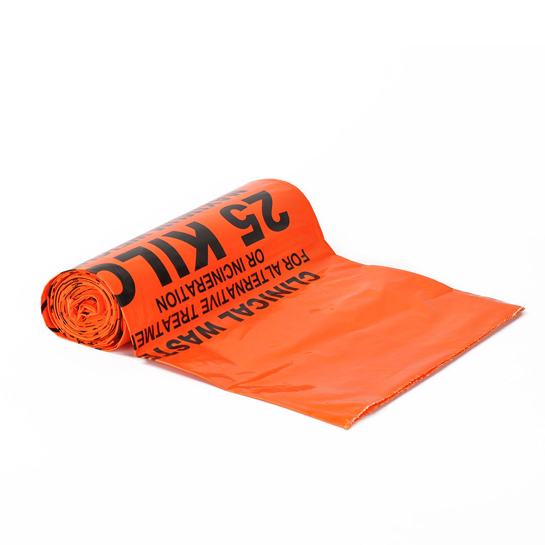 Buy cheap Custom Hospital HDPE Biohazard Waste Disposal Bags For Medical Use product