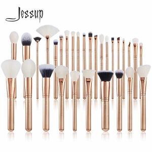 Buy cheap Jessup T400 Pro Makeup Brushes Set 30pcs Rose Gold Color product