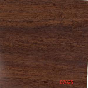 Buy cheap Dark Brown Furniture Soft Wood PVC Film High Glossy PVC Film product