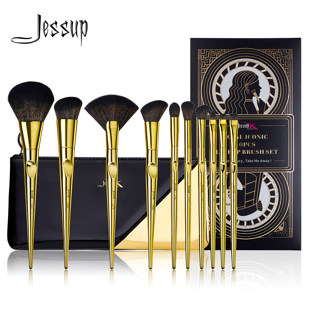 Buy cheap Jessup 10pcs Basic Makeup Brushes Set product