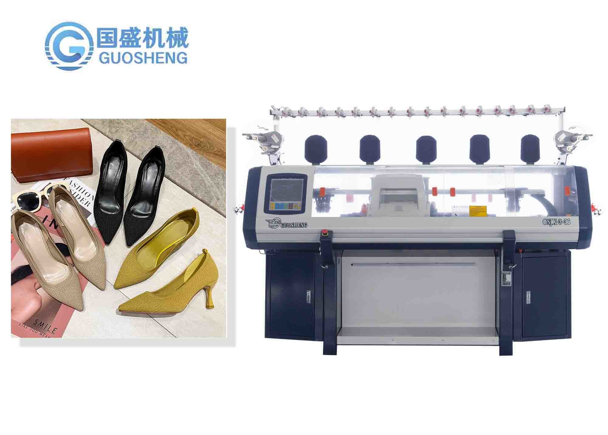 Buy cheap 3d Textile Shoe Upper Computer Knitting Machine Factory Price high-heeled shoes product