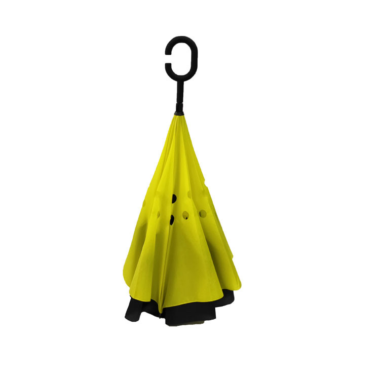 Buy cheap Polyester 190T C Hook Upside Down Reverse Umbrella product