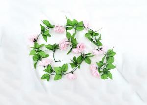 Buy cheap Decorative Light Pink Silk Cloth Artificial Roses Garlands product