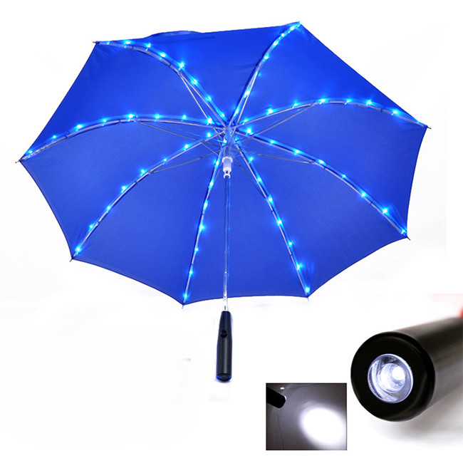 Buy cheap TUV Handheld Clear POE LED Flash Light Umbrella product