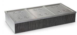Buy cheap Profile Fin Heat Sink With Firction Stir Welding for power supply, amplifier, solar power Genration product