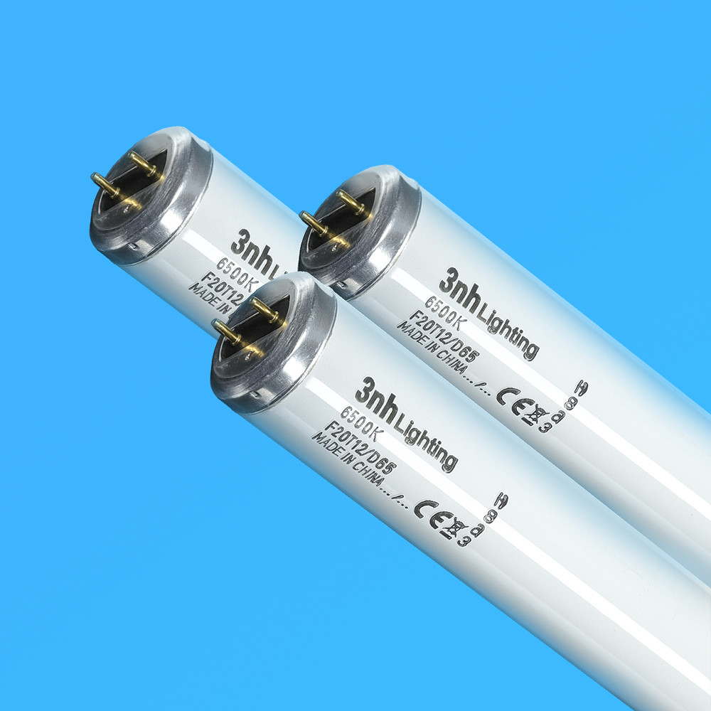 Buy cheap F20T12/D65 Long Fluorescent Tubes Lamp 6500k Color Temperature 60lm/w Efficacy product