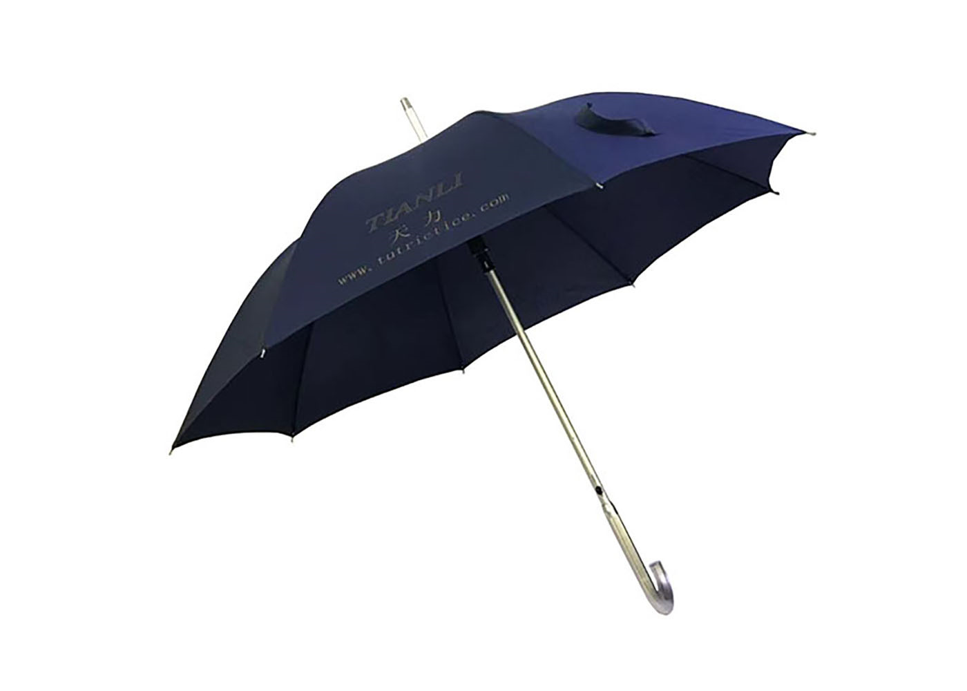 Buy cheap Adverting Aluminium Umbrella J Handle Rainproof Portable For Women Men product