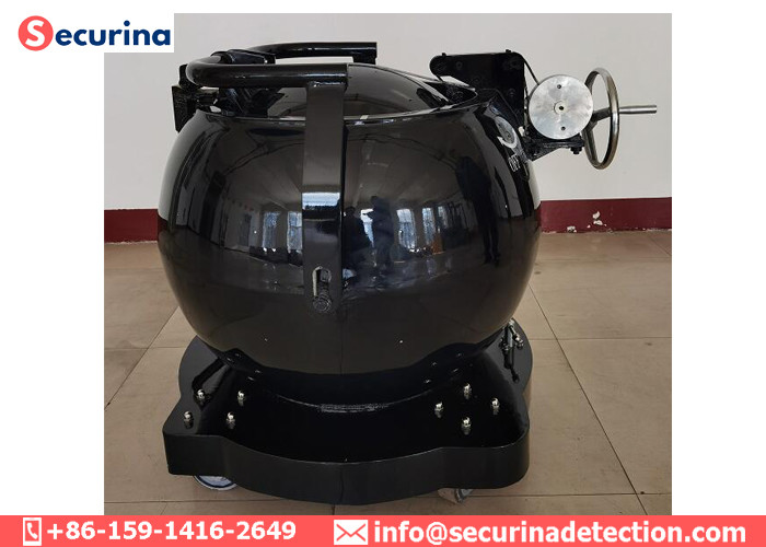 Buy cheap Mobile 3.0kgs TNT Bomb Containment Vessel 36mm Carbon Steel EOD Equipment from wholesalers