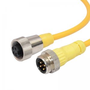 Buy cheap Waterproof IP67 Mechanical Cable Connectors 4P For Automation M12 M8 M5 7/8 product