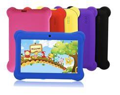 Buy cheap 7 Inch A33 Quad Core Kids Touch Screen Tablet Purple 1024*600 HD Display product