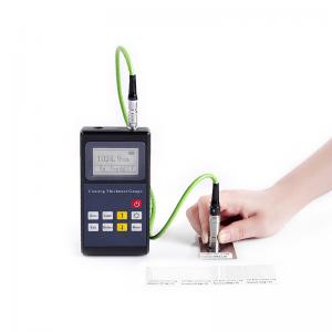Buy cheap Plastic Shell Magnetic Coating Thickness Gauge With Changeable Ferrous Probe product