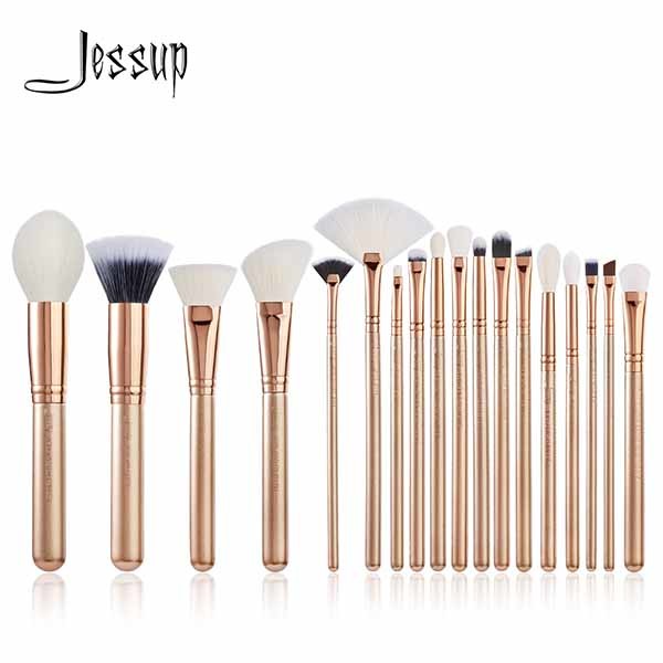 Buy cheap Synthetic Hair Less Shedding Essential Makeup Brushes Set Aluminium Ferrule product