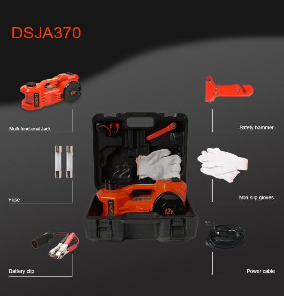 2 in 1 car repair tool for electric hydraulic car jacks and car tire inflator pump made in china.