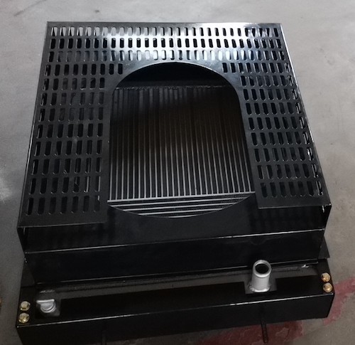 Buy cheap Aluminum high performance brazed tube fin oil cooler radiator for aftermarket product