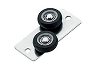 Buy cheap Heavy Dual Load Aluminum Window Rollers , Durable Sliding Glass Door Rollers product