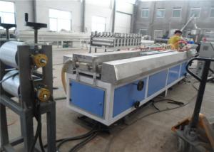 Buy cheap PVC Profile Conical Twin Screw Extruder WPC Pvc Profile Extrusion Line product