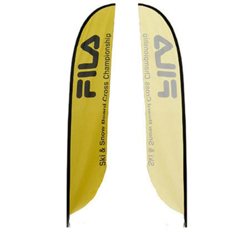 Buy cheap Teardrop beach Feather Flag Banners for outdoor and indoor advertising product