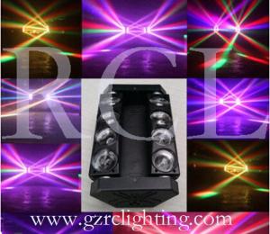 Buy cheap LED 8 * 10W RGBW 4 in 1  Moving Head Wash Light Tri LED Spider DJ Lighting Fixtures product