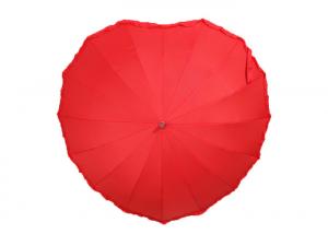 Buy cheap Red Heart Shaped Love Creative Umbrella Manual Control For Wedding Valentine product
