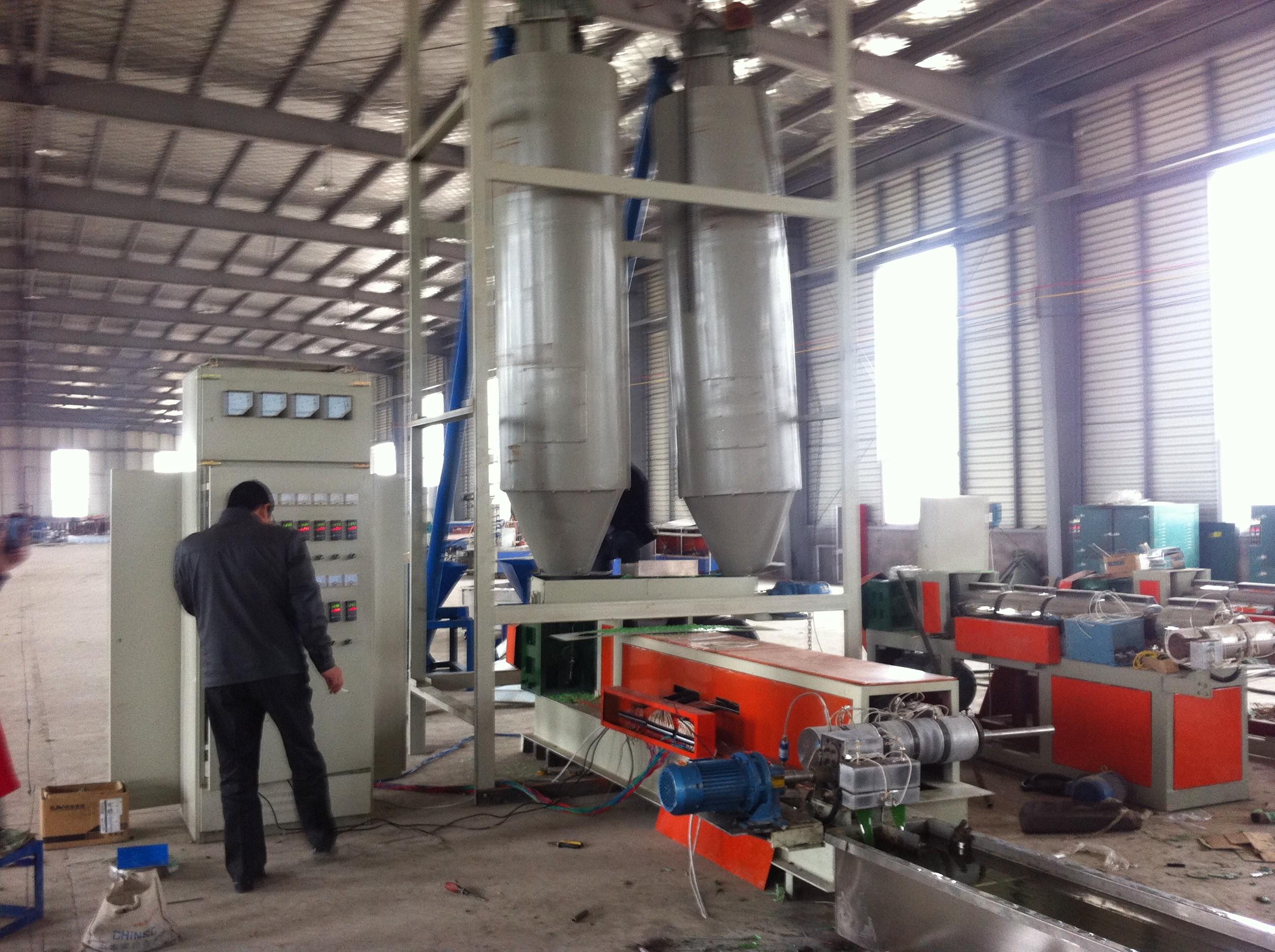 Buy cheap Fully Automatic PET Strapping Band Machine , PP PET Single Screw Strap Banding Production Line product