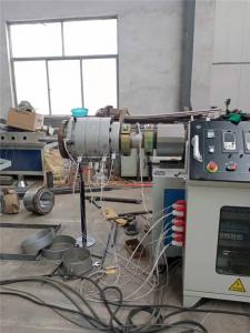 Buy cheap Cool Water Pipe Extrusion Line 30 KW Sewer PVC Pipe Making Machine product