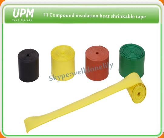 Buy cheap T1 Compound Insulation Heat Shrinkable Tape product