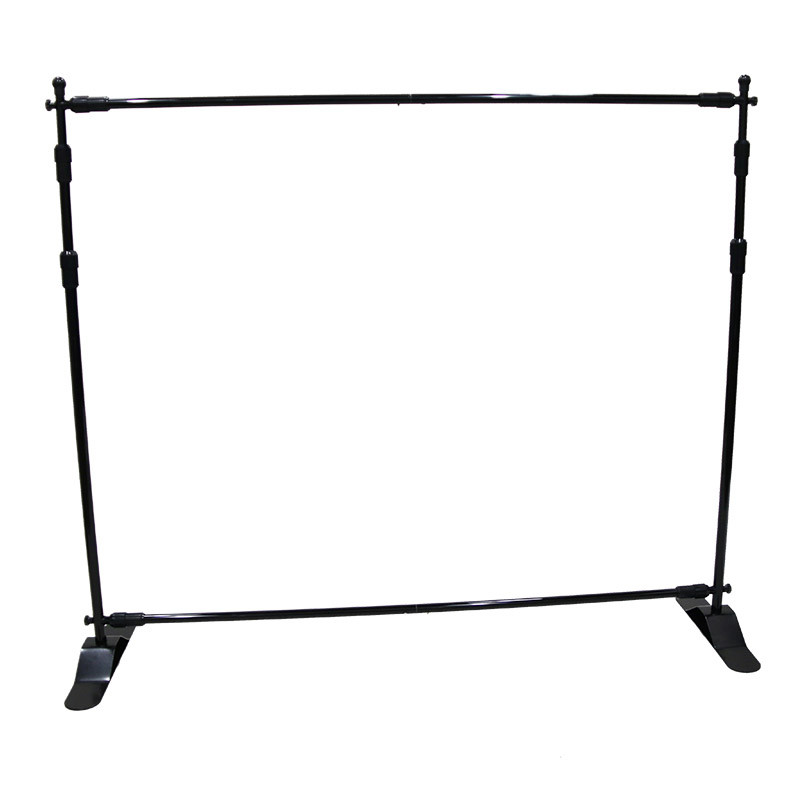 Buy cheap Large Graphic Adjustable Display Stand , Backwall Telescopic Backdrop Stand product