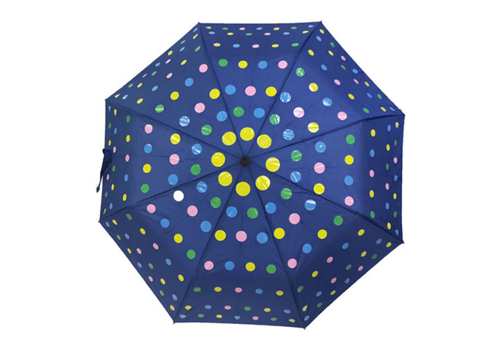 Buy cheap Windproof Full Automatic Fold Creative Umbrella Magic Color Changing When Wet product
