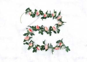 Buy cheap Pink Artificial Rose Flower Garland product