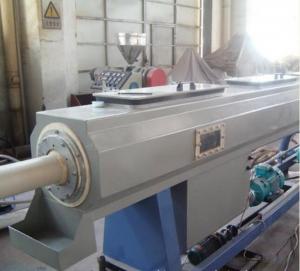 Buy cheap High Production Efficiency Twin Screw Extruder PVC Plastic Pipe Production Line product
