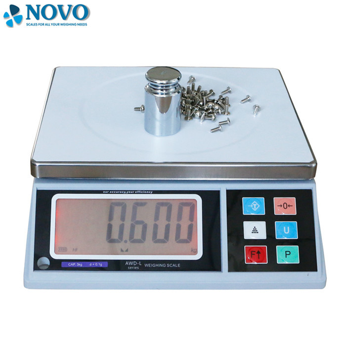 Buy cheap 6 keys Digital Weighing Scale Rechargeable Battery Operated product