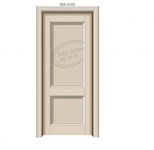 Buy cheap BES E102 Pure  (wood pvc composite) wpc hollow door full wpc interior door  Assembly door. product