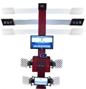Buy cheap Truck Tire Two Monitors Tire Alignment Machine , 3D Garage Equipment Wheel Alignment product