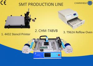 Buy cheap 4432 Stencil Printer SMT Line Machine CHMT48VB Table Top Pick And Place T962A Reflow Oven product