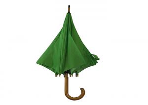 Buy cheap 23 Inch Dia 102cm Pongee Fabric Wooden Handle Umbrella product