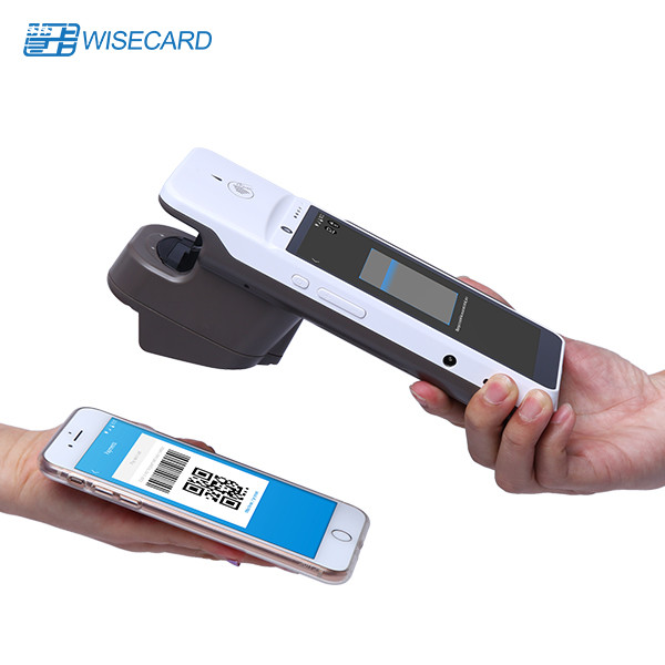 Buy cheap 2M Pixel UMTS NFC Biometric Pos Machine With Vein Module Poyment System product