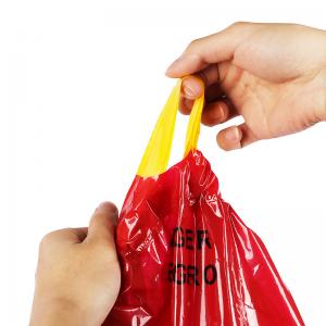 Buy cheap Drawstring SGS Medical Waste Bags Biohazard Garbage Customize Size product