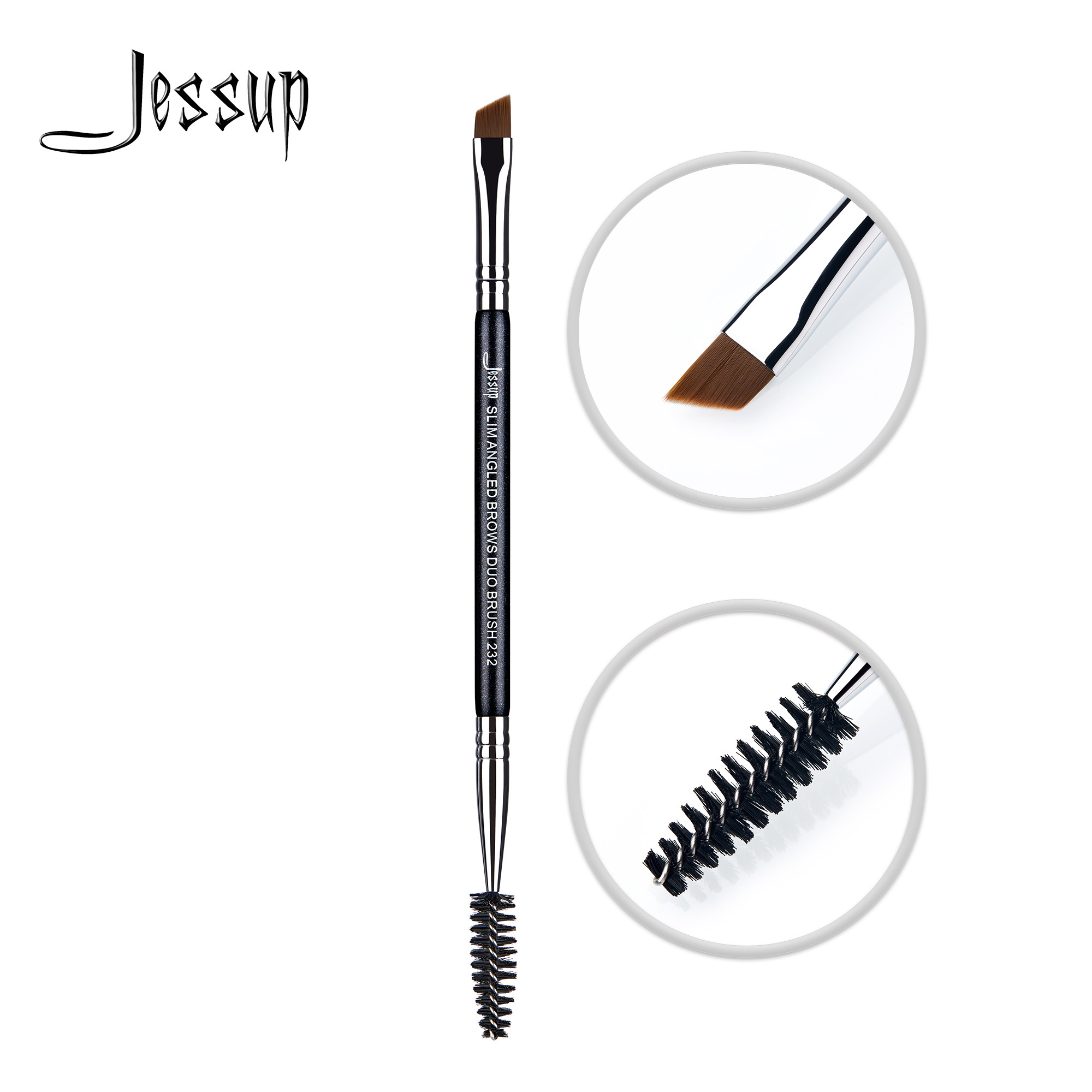 Buy cheap Jessup Dual Head Eyebrow Eyelash Brushes Cosmetics Beauty Tools product