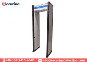 Buy cheap 8 Distinct Pinpoint Zones Airport Security Metal Detectors , Full Body Metal Detectors product
