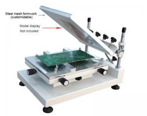Buy cheap 3040 High Precision Stencil Printer , SMT Production Line PCB Assembly Line product