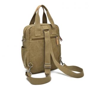 Buy cheap Fashionable Leather Mens Canvas Shoulder Bags Vegan Lightweight product