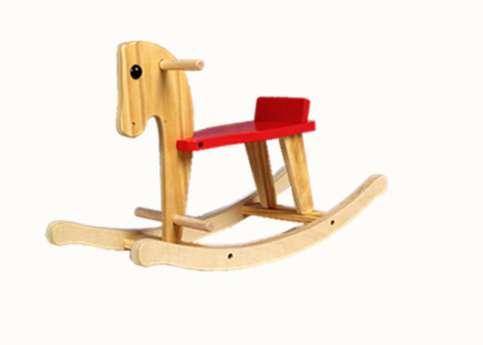 Buy cheap Professional Kids Exercise Bike / Solid Wood Rocking Horse For Christmas Gift product