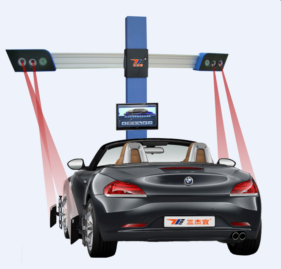 Buy cheap Car Correct Machine 3excel Wheel Aligner , 3D Camera Space Four Wheel Alignment product