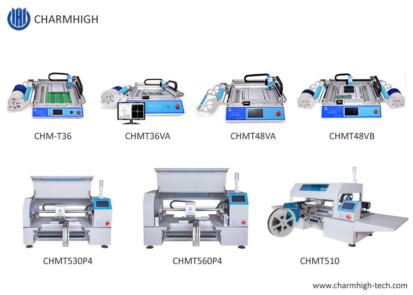 Buy cheap Charmhigh 7 Models Desktop SMT SMD Pick And Place Machine, Small PCB maching machine product
