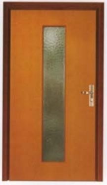 Buy cheap MF05 ABNM 90min fire-proof wooden glass door product