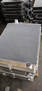 Buy cheap Customized Aluminum finned tube heat exchanger for water cooler radiator product