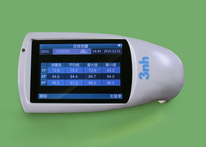 Buy cheap High Precision Digital Gloss Meter Tri - Angle With PC Terminal Software GQC6 product